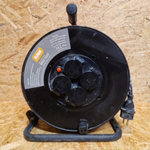 RAW Kabelvinda 40 m IP44 – gummikabel